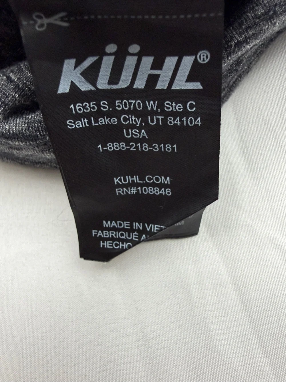 Kuhl Women's Heather Charcoal Active Skort